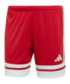 adidas Squadra 25 Korte Broek Dames Rood  