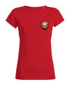 11ts Academy Women Shirt Brustlogo Rot