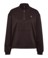 Hummel Yoga Soft Halfzip Jacke Damen Braun F8016