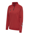 Hummel hmlLEAD HalfZip Sweatshirt Damen Rot F3062