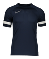 Nike Dri-Fit Academy 21 T-Shirt blu bianco F451