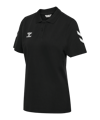 Hummel Go 2.0 Chevron Polo Damen Schwarz F2001