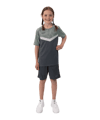 JAKO Iconic T-Shirt Kids Grau Grün F852 - grau