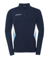 uhlsport Equipe 29 1/4 Zip Top Bleu C41
