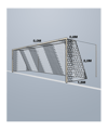 Cawila Tornetz HEXA 5,15x2,05m | Tiefe 0,8x1,5m | Maschenweite 12cm | Stärke 4mm | weiß/schwarz