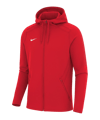 Nike Team Training Kapuzenjacke Rot F657