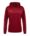 Hummel Promo Poly Hoody Rood F3583  