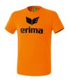 Erima Promo T-Shirt Kids Oranje Zwart  