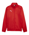 PUMA teamGOAL Allwetterjacke Rot Weiss F01