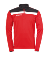 haut zipé pour enfants Uhlsport Offense 23 rouge noir F04