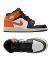 Nike Air Jordan 1 Mid Kids Schwarz F801