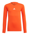 adidas Team Base Top langarm Kids Orange