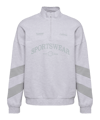 Hummel Oversized Halfzip Sweatshirt Grijs K2010 