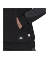 adidas Future Icons Fleece Trainingsjacke Schwarz - schwarz