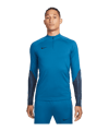 Sweatshirt Nike Strike Demi-Zip bleu noir F457 