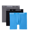 Jordan Flight Cotton Core 3PK Boxershorts Blauw Kb9f