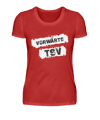 Tsvsho T Shirt Vorwärts W donna rosso 