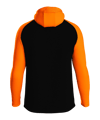 JAKO Icon Kapuzenjacke Schwarz Orange F807 - schwarz