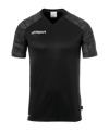 Maillot Uhlsport Goal 25 noir et gris F01 