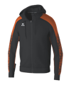 Erima Evo Star veste capuche noir Fschwarzorange 