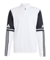 adidas Squadra 25 HalfZip Sweatshirt Wit 