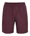 Hummel Move Grid Woven korte broek rood F3506 