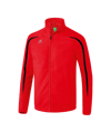Erima Veste de course enfants rouge noir 