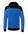 Sweat à capuche Erima Change by bleu noir 