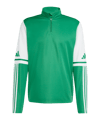 adidas Squadra 25 HalfZip Sweatshirt Groen 