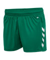 Short Hummel Core XK Poly femmes vert F6140 