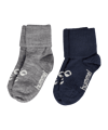 Hummel Mini Wool 2-Pack Chaussettes Enfants Bleu C7797