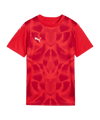 PUMA teamULTIMATE Shirt Kids Rood K01 