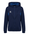 Hummel AUTHENTIC PL giacca con cappuccio  donna blu F7026