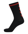 Hummel ELITE INDOOR Socken Schwarz Rot F2953