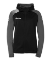 Kempa Kapuzenjacke Damen Schwarz F11