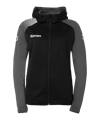Kempa Giacca con cappuccio Donna Nero C11 
