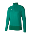 PUMA teamGOAL 23 Training 1/4 Zip Top Grün F05