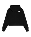 The North Face IconCrop Kapuzenjacke Damen Schwarz - schwarz