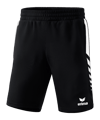 Short Worker Erima Six Wings enfants noir blanc 