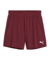 PUMA teamGOAL pantaloncini donna rosso  bianco F09