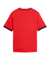 PUMA teamLIGA26 Striped Maglietta Kids Rosso C11 