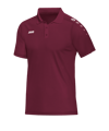 JAKO Classico Poloshirt Dunkelrot F14