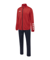 Hummel hmlPROMO Trainingsanzug Rot Blau F3496