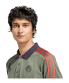 adidas FC Bayern München Icon Long Sleeve Polo Grün - gruen