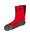 Erima Short Socks Trainingssocken Rot Schwarz