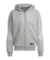 adidas Future Icons Relaxed Kapuzenjacke Grau - grau
