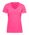 Under Armour Tech V-Neck T-Shirt Damen Pink F653