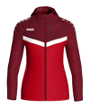 Veste à capuche femme JAKO Iconic rouge F103 