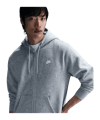 Nike Club Fleece Kapuzenjacke Grau F063