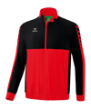 Veste de sortie Erima Six Wings rouge noir 